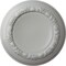 Ekena Millwork Carlsbad Ceiling Medallion (Fits Canopies up to 7 7/8"), Hand-Painted Frost, 12 1/2"OD x 1 1/2"P CM12CAFRF - alternate 1